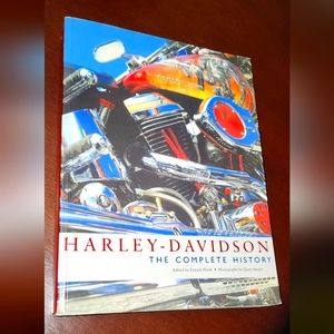 HARLEY-DAVIDSON THE COMPLETE HISTORY HARDCOVER BOOK